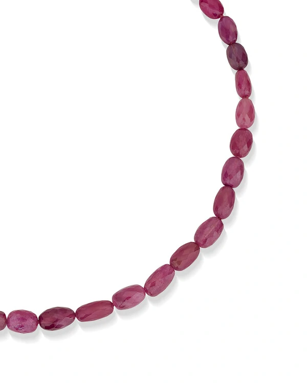 Colar Rubi Oval | Ouro Amarelo 18k