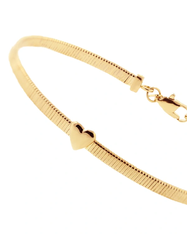 Pulseira Maleável Coração