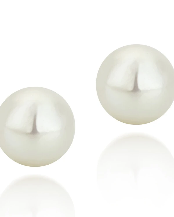 Brinco Pérola Biwa 7mm | Ouro Amarelo 18K
