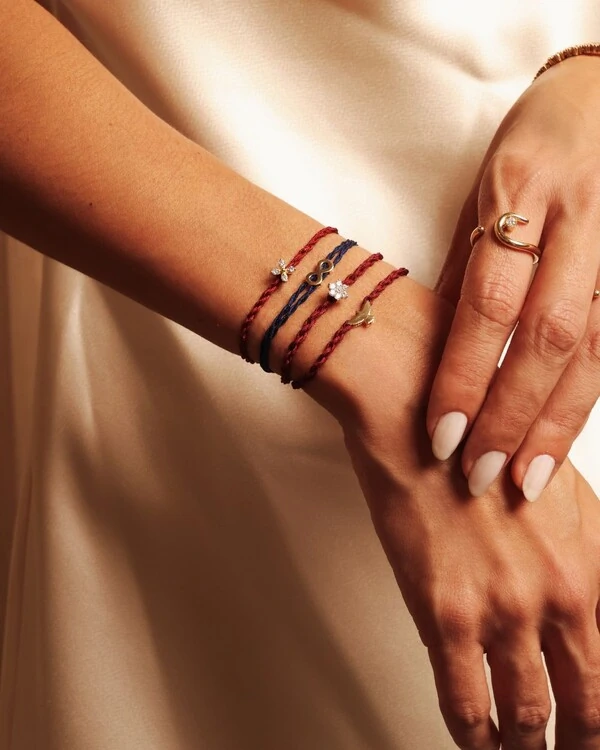 Pulseira Trançada Espirito Santo | Ouro Amarelo 18K