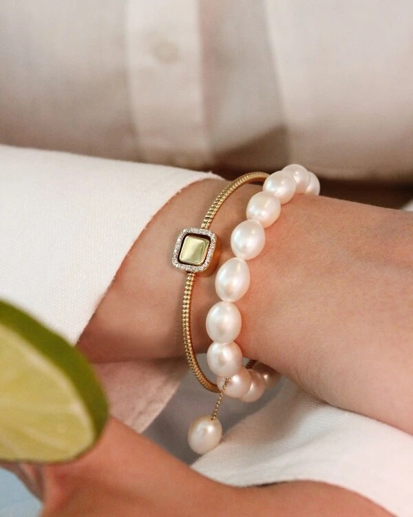 Pulseira Balle Diamante Quadrado