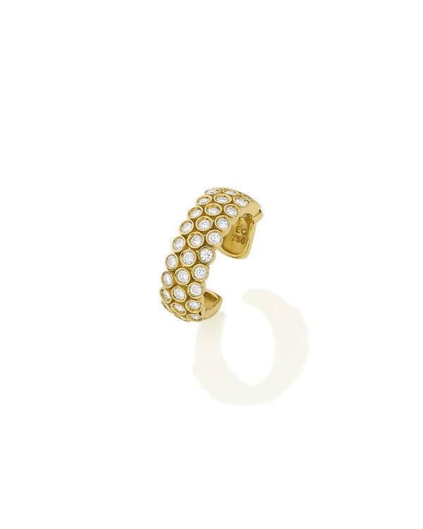 Piercing Duet Diamante | Ouro Amarelo 18k