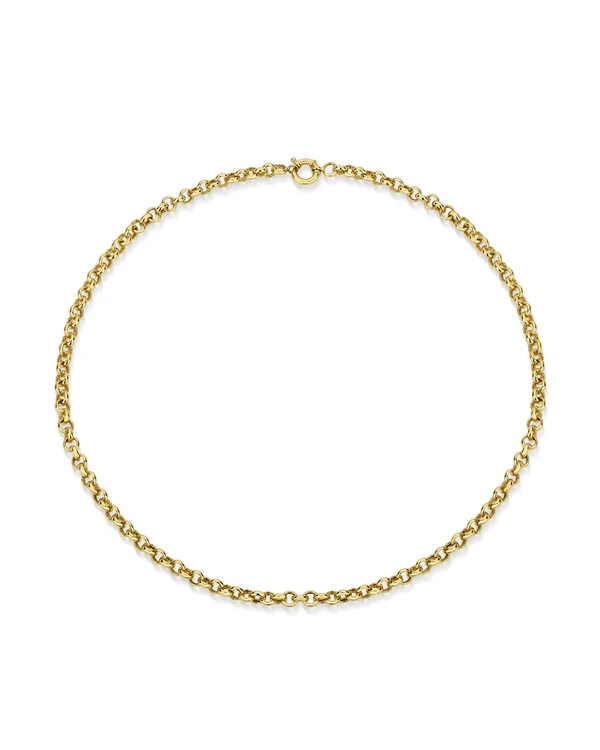 Corrente Elo Português com Fecho Boia | Ouro Amarelo 18K