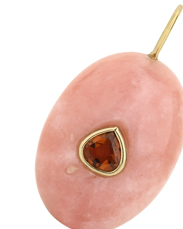 Pingente Oval Opala | Ouro Amarelo 18k