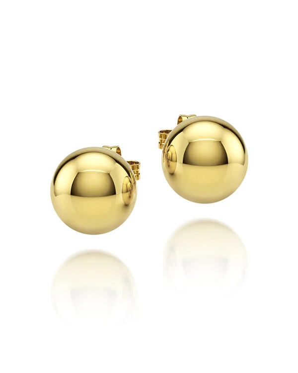 Brinco Bola 20mm | Ouro Amarelo 18k