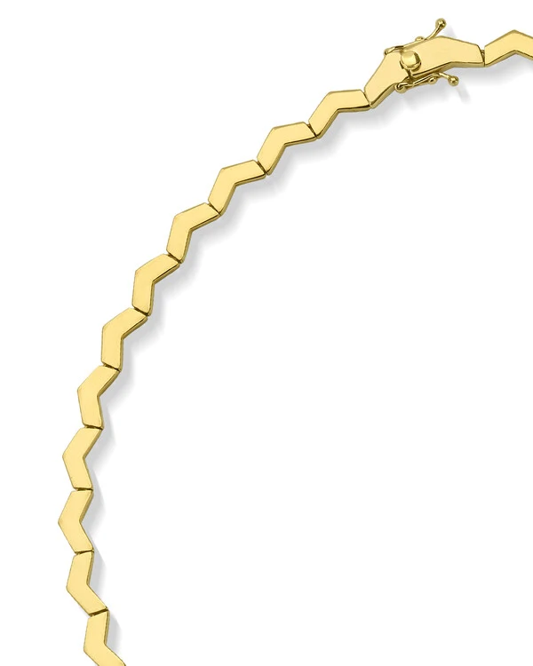 Colar Zig Zag | Ouro Amarelo 18k
