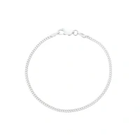 Pulseira Infantil Groumet 1.8Gr Prata 925