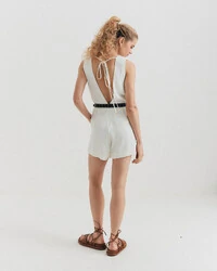 Macaquinho Crepe Off