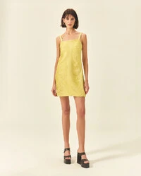Vestido Curto Fitas