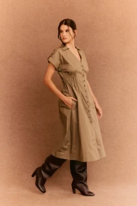 Chemise Boemique Verde