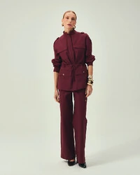 Calça Cargo Vermelho