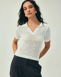 Polo Tricot Mesh Off