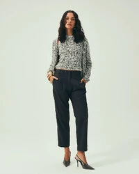 Cardigan Tahiti Preto