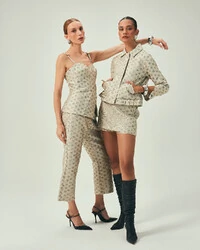 Shorts Saia Lumiere Jacquard Off