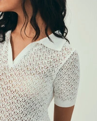 Polo Tricot Mesh Off