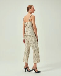 Top Lumiere Jacquard Off