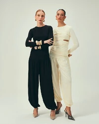 Blusa Recortes Amarelo