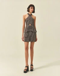 Vestido Paêtes Curto