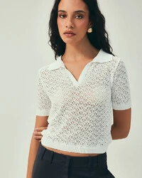 Polo Tricot Mesh Off