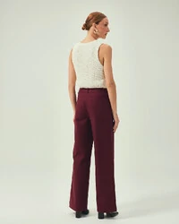 Calça Cargo Vermelho