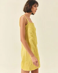 Vestido Curto Fitas