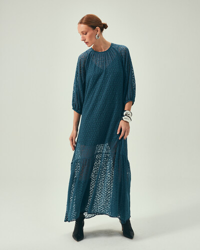 Foto Vestido Renda Verde