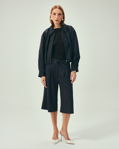 FotoJaqueta Lã Fria Cinza