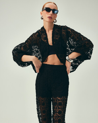 FotoCalça Fleur Noir Preto