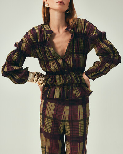 Foto Camisa Tartan Xadrez