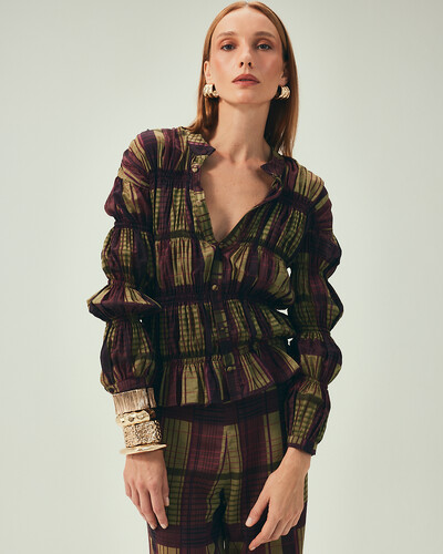 FotoCamisa Tartan Xadrez