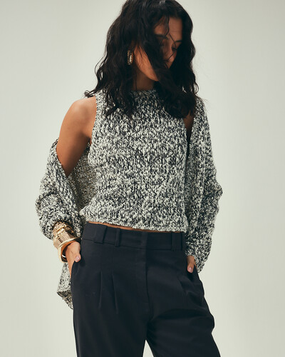 FotoCardigan Tahiti Preto