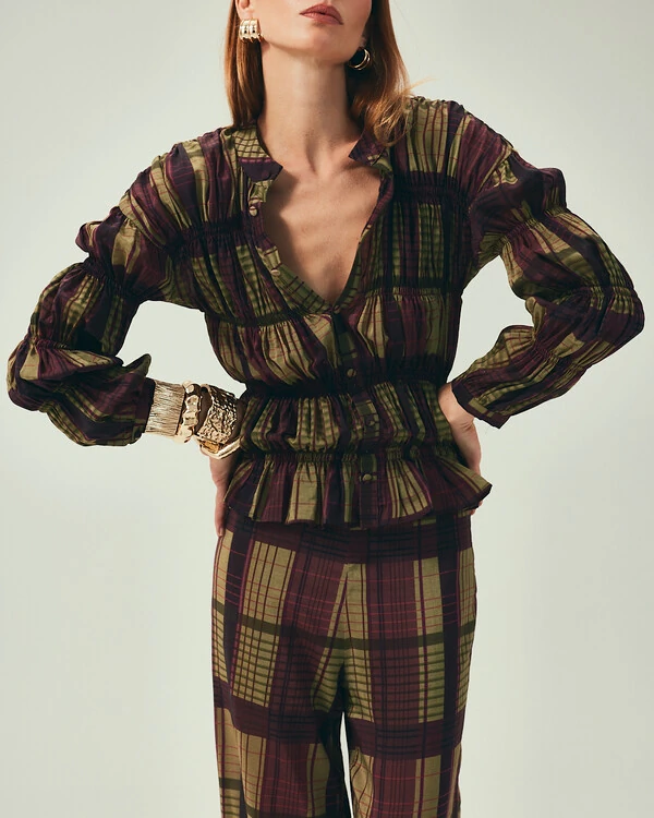 Camisa Tartan Xadrez