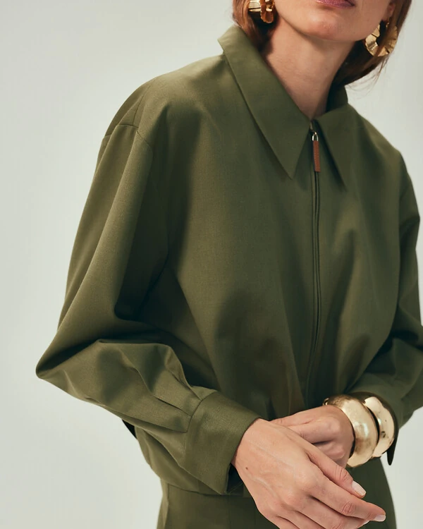 Jaqueta Lã Fria Verde