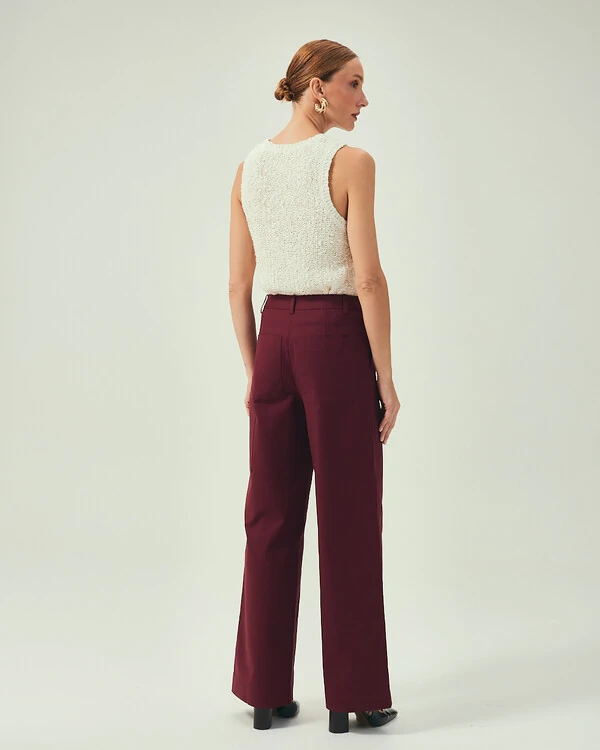 Calça Cargo Vermelho