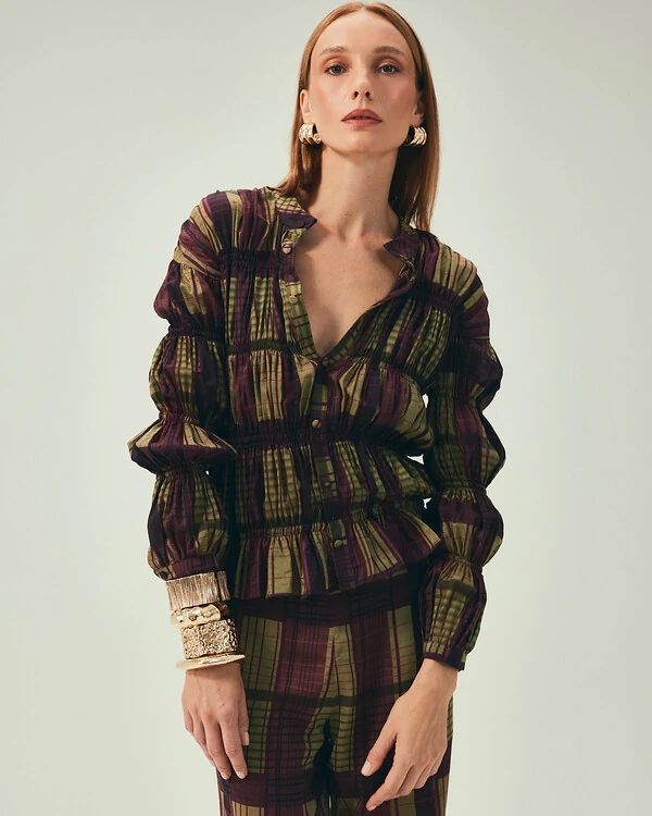 Camisa Tartan Xadrez