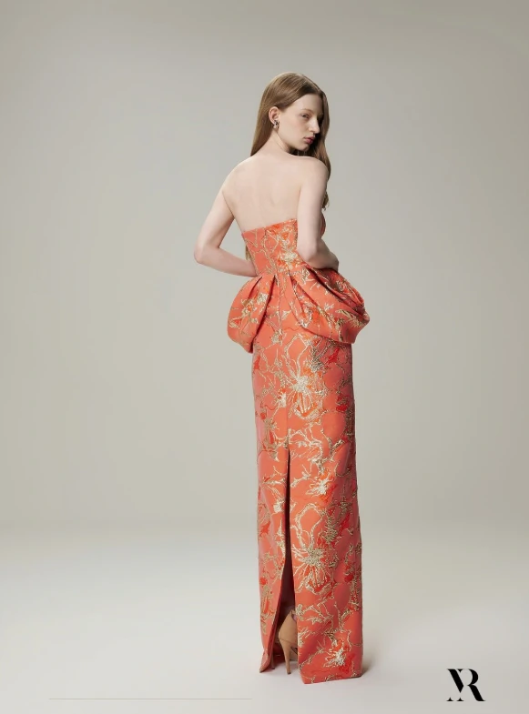 Foto Vestido Dobradura Jacquard - M.Rodarte