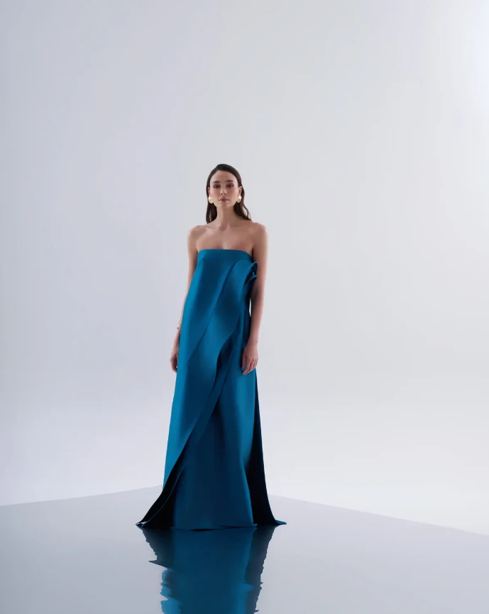 Foto Vestido Dobradura - Maracujá