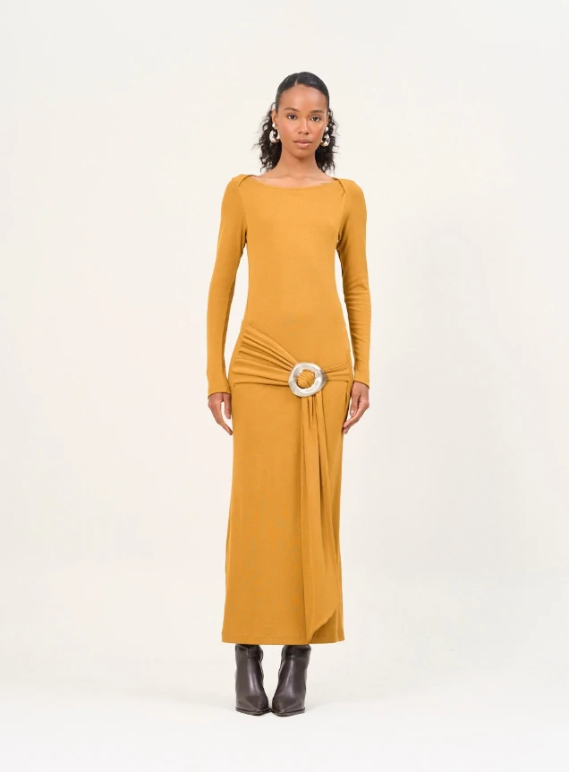 FotoVestido Fivela Metal - Open