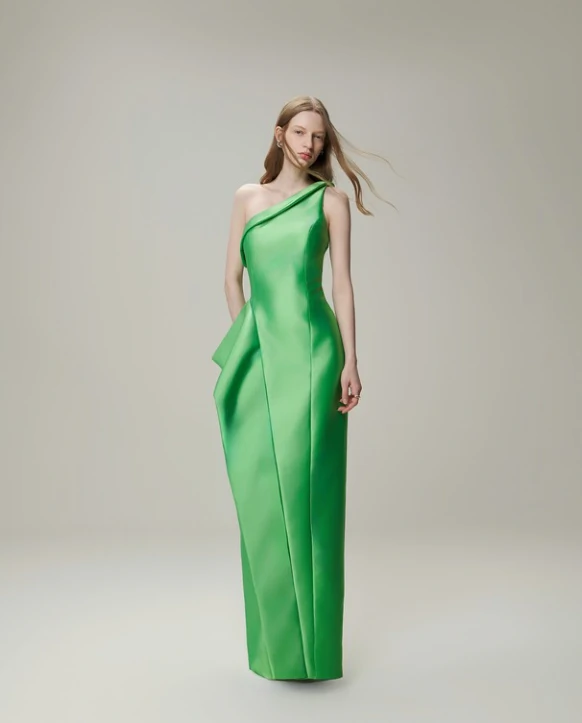 Foto Vestido Babado Lateral - M.Rodarte