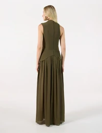 Vestido Pala Trabalhada - Tufi Duek