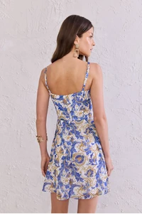 Vestido Curto Decote - Tufi Duek