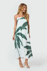 Vestido Alça Estampado - Sly Wear