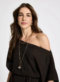 Blusa Mirela Lurex - Le Lis