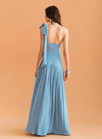 Vestido Longo Ombro Só - Skazi