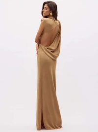 Vestido Gola Alta - Oasis