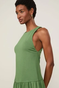 Vestido De Malha Cintura Baixa - Animale