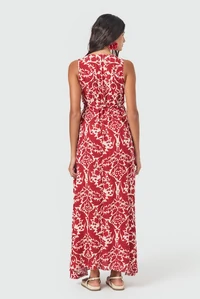 Vestido Estampado Amarração - Sly Wear