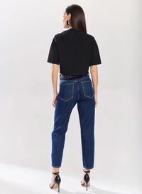 Calça Jeans Cenoura - Tufi Duek