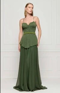 Vestido Drapeado Cinto - Fleche D'or
