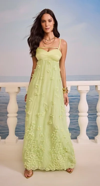 Vestido Flower Alça - Skazi